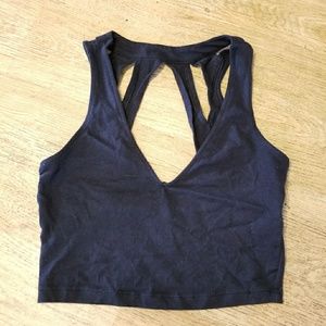 MUST GO! Cut Out Crop Top